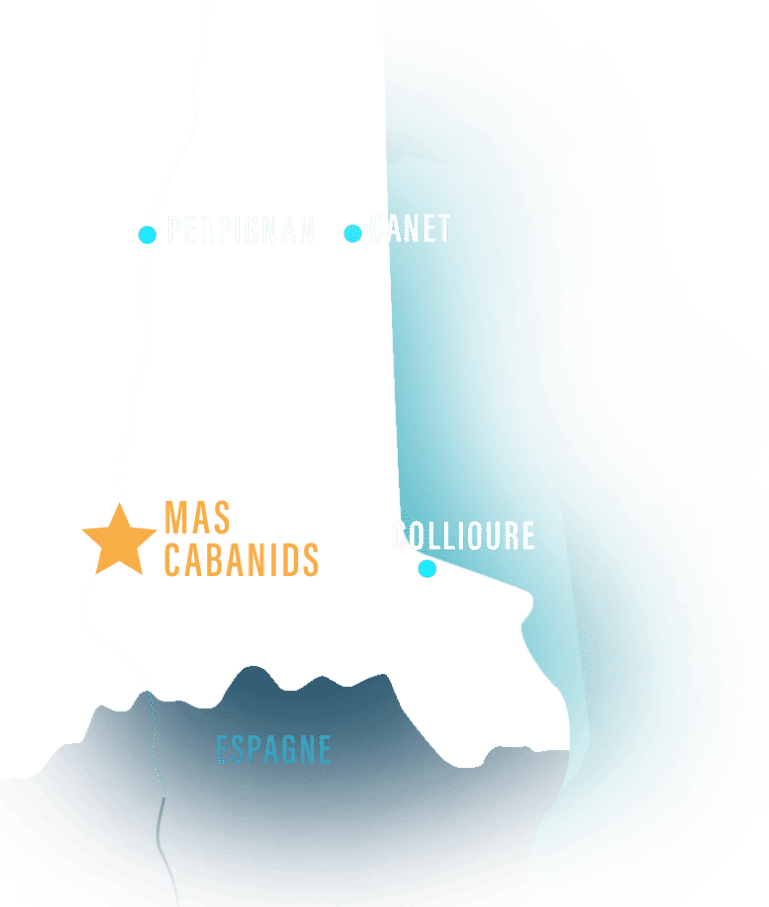 Carte de mas Cabanids